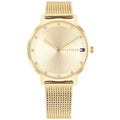 Tommy Hilfiger Pippa 1782728 Full Gold Mesh Crystal Markers Women's Watch