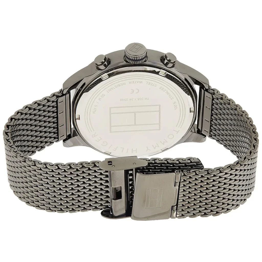 Tommy Hilfiger Icon 1791597 Gunmetal Grey Mesh Men's Watch