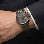 Tommy Hilfiger Icon 1791597 Gunmetal Grey Mesh Men's Watch
