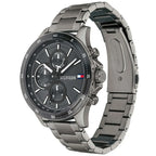 Tommy Hilfiger Bank 1791719 Multi-Function Grey Gunmetal Men's Watch