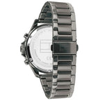Tommy Hilfiger Bank 1791719 Multi-Function Grey Gunmetal Men's Watch