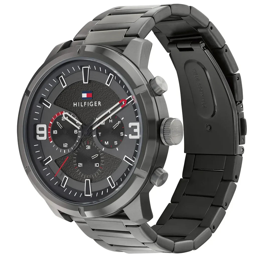 Tommy Hilfiger 1792071 Multi-Function Grey Gunmetal Men's Watch