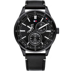 Original Tommy Hilfiger Austin Men's Watch - Black Case & Black Leather (1791638)