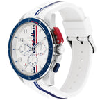 Original Tommy Hilfiger Men's Watch - White Rubber Strap (1792167)