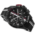 Original Tommy Hilfiger Men's Watch - All Black Rubber Strap (1792168)