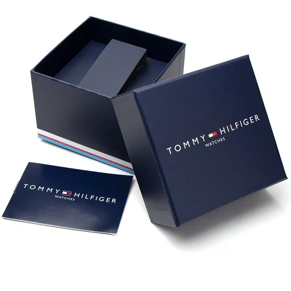 Tommy Hilfiger Steel Mesh 1782606 Full Gold Floral Dial Women's Watch