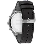 Original Tommy Hilfiger Men's Watch - Silver Case & Blue Rubber (1791740)
