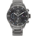 Original Tommy Hilfiger Shawn Men's Watch - Gunmetal Steel & Black Dial (1791806)
