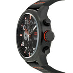 Original Tommy Hilfiger Men's Watch - Black Case & Black Leather (1791136)