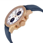 Original Tommy Hilfiger Men's Watch - Rose Gold Case & Navy Leather (1791139)