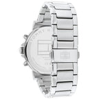 Original Tommy Hilfiger Tyson Men's Watch - Silver Steel & Grey Dial (1710587)