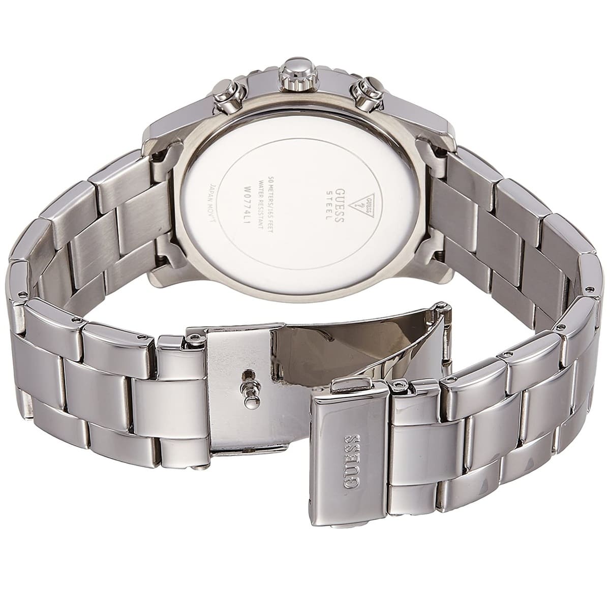 Guess Confetti W0774L1 Multi-Function Glitter Ombre Dial Women's Silver Watch