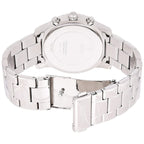 Guess Confetti W0774L7 Silver Tone Red Gradient Glitter Dial Watch