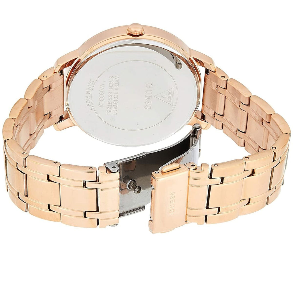 Guess Montauk W0933L3 Glitter Dial Women's Rose Gold-Tone Watch